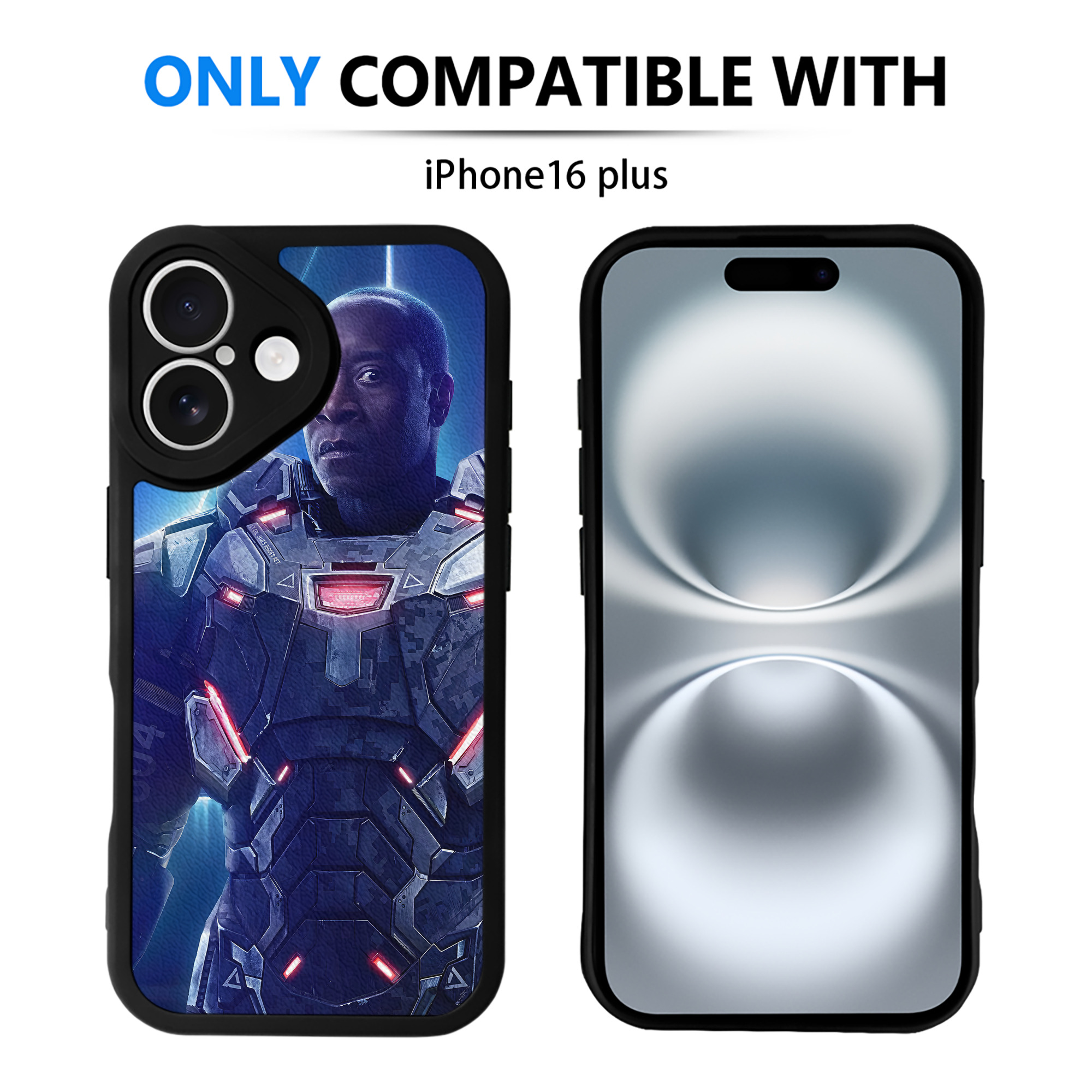 （画像用） アベンジャーズ The Avengers 【iPhone 16シリーズ対応】シリコンスマホケース（レザー調） 材質：シリコン
